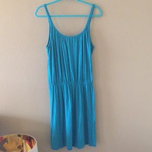 LOFT teal dress